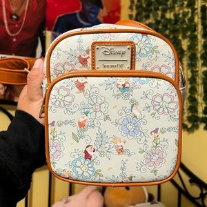 Snow White and the seven dwarfs crossbody bag